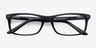 Mandi Black AcetateEyeglass Frames from EyeBuyDirect, Closed View