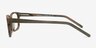 Mesquite Brown AcetateEyeglass Frames from EyeBuyDirect, Side View