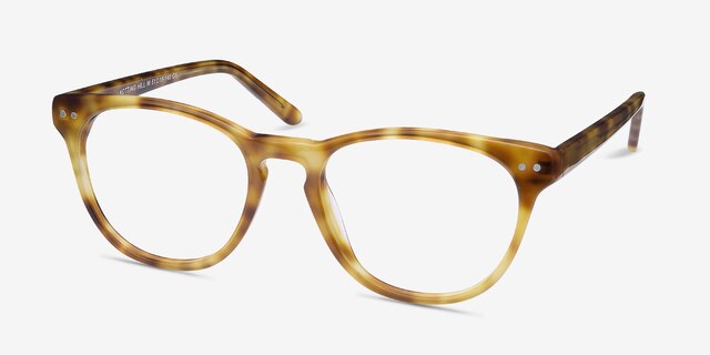 Notting Hill Écailles AcétateMontures de lunettes de vue d'EyeBuyDirect, Vue d'Angle