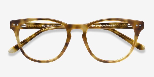 Notting Hill Écailles AcétateMontures de lunettes de vue d'EyeBuyDirect, Vue Rapprochée