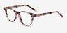 Notting Hill Ivory Tortoise AcetateEyeglass Frames from EyeBuyDirect, Angle View