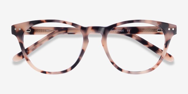 Notting Hill Ivory Tortoise AcetateEyeglass Frames from EyeBuyDirect, Closed View