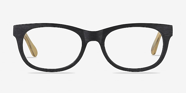 Panama Noir Acétate Montures de lunettes de vue