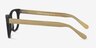 Panama Black AcetateEyeglass Frames from EyeBuyDirect, Side View