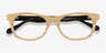 Panama Wood AcetateEyeglass Frames from EyeBuyDirect, Closed View
