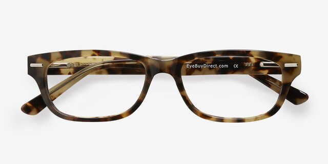 Fairmount Brown Tortoise AcetateEyeglass Frames from EyeBuyDirect, Closed View