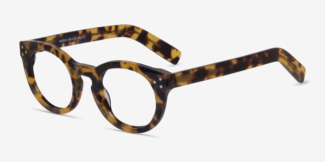 Morla Écailles AcétateMontures de lunettes de vue d'EyeBuyDirect, Vue d'Angle