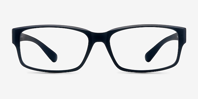 Apollo Matte Navy Plastic Eyeglass Frames
