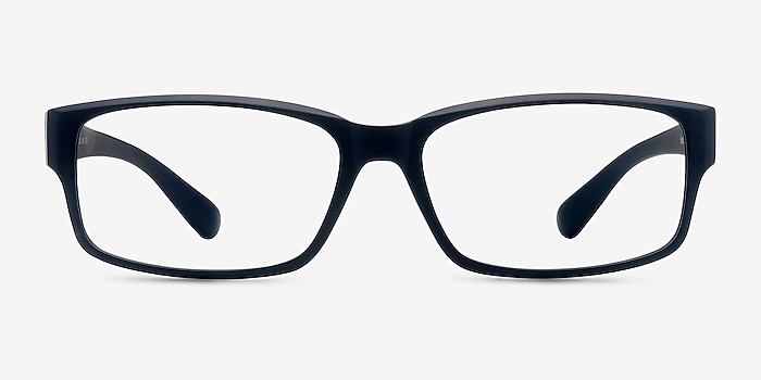 Apollo Matte Navy Plastic Eyeglass Frames from EyeBuyDirect