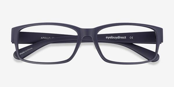 Matte Navy Apollo -  Plastique Lunettes de vue