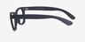 Atlee Matte Navy PlasticEyeglass Frames from EyeBuyDirect, Side View