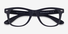 Atlee Matte navy Plastique Montures de lunettes de vue d'EyeBuyDirect, Vue Rapprochée