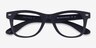 Atlee Matte Navy PlasticEyeglass Frames from EyeBuyDirect, Closed View