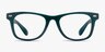 Atlee Green PlasticEyeglass Frames from EyeBuyDirect, Front View