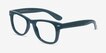 Atlee Green PlasticEyeglass Frames from EyeBuyDirect, Angle View