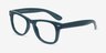 Atlee Green PlasticEyeglass Frames from EyeBuyDirect, Angle View