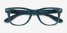 Atlee Green PlasticEyeglass Frames from EyeBuyDirect, Closed View