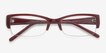 Diane Red PlasticEyeglass Frames from EyeBuyDirect, Closed View