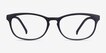 Drums Navy PlasticEyeglass Frames from EyeBuyDirect, Front View