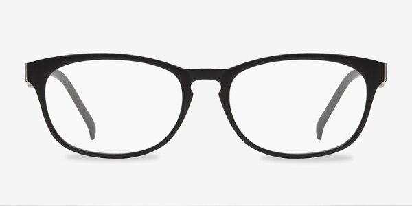 Drums Matte Black Plastique Montures de lunettes de vue