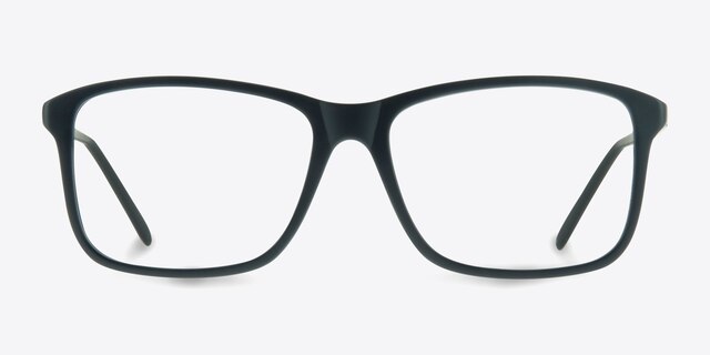 Pablo Matte Blue PlasticEyeglass Frames from EyeBuyDirect, Front View