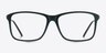 Pablo Matte Blue PlasticEyeglass Frames from EyeBuyDirect, Front View