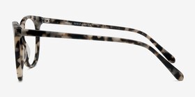 Bardot Écaille ivoire Acétate Montures de lunettes de vue d'EyeBuyDirect, Vue de Côté