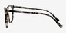 Bardot Ivory Tortoise AcetateEyeglass Frames from EyeBuyDirect, Side View