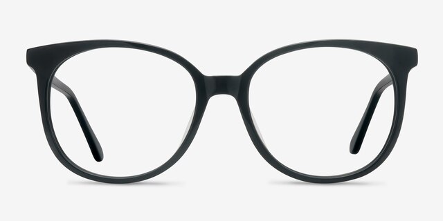 Bardot Black AcetateEyeglass Frames from EyeBuyDirect, Front View