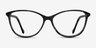 Charlize Gray AcetateEyeglass Frames from EyeBuyDirect, Front View