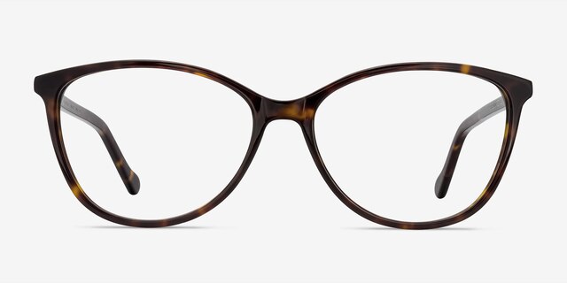 Charlize Écailles AcétateMontures de lunettes de vue d'EyeBuyDirect, Vue de Face