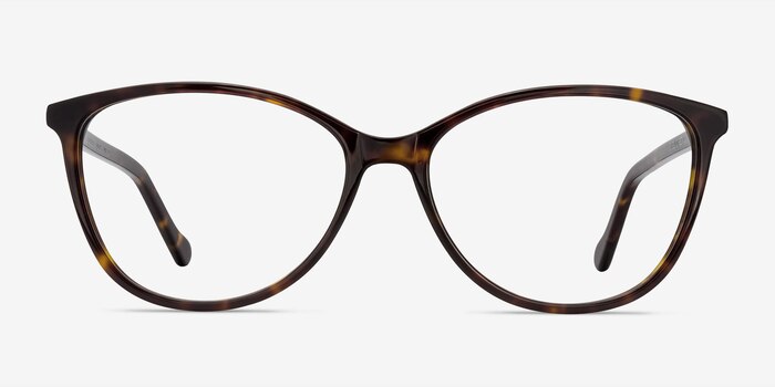Charlize Tortoise Acetate Eyeglass Frames from EyeBuyDirect