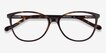Charlize Tortoise AcetateEyeglass Frames from EyeBuyDirect, Closed View