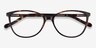 Charlize Écailles AcétateMontures de lunettes de vue d'EyeBuyDirect, Vue Rapprochée