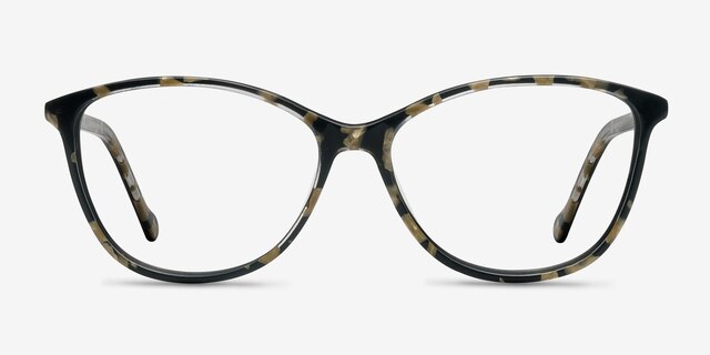 Charlize Floral AcetateEyeglass Frames from EyeBuyDirect, Front View