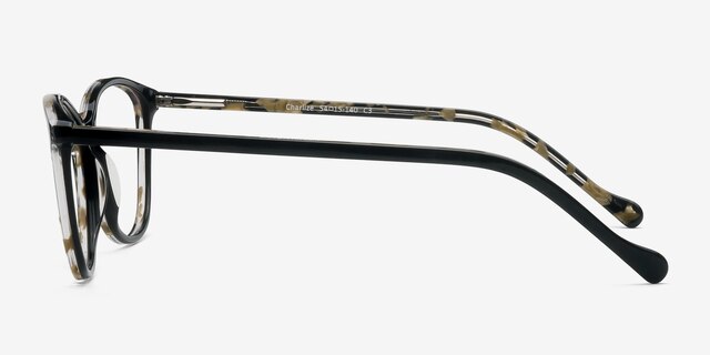 Charlize Floral AcetateEyeglass Frames from EyeBuyDirect, Side View