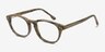 Little Things Brown Wood-textureEyeglass Frames from EyeBuyDirect, Angle View
