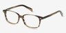 Sway Brown Striped AcetateEyeglass Frames from EyeBuyDirect, Angle View