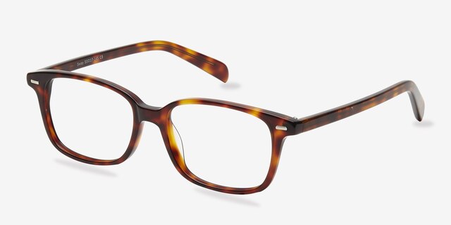 Sway Tortoise AcetateEyeglass Frames from EyeBuyDirect, Angle View