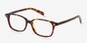 Sway Tortoise AcetateEyeglass Frames from EyeBuyDirect, Angle View