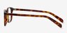 Sway Tortoise AcetateEyeglass Frames from EyeBuyDirect, Side View