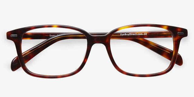 Sway Tortoise AcetateEyeglass Frames from EyeBuyDirect, Closed View