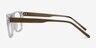 Insider Clear AcetateEyeglass Frames from EyeBuyDirect, Side View