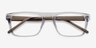 Insider Clear AcetateEyeglass Frames from EyeBuyDirect, Closed View