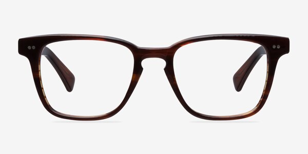 Samson Brown Acetate Eyeglass Frames
