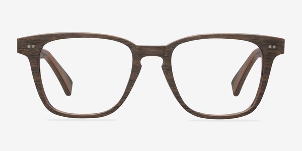 Samson  Brown Striped  Acetate Eyeglass Frames