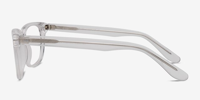Pacific Clear AcetateEyeglass Frames from EyeBuyDirect, Side View