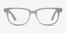 Pacific Clear Gray AcetateEyeglass Frames from EyeBuyDirect, Front View