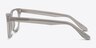 Pacific Clear Gray AcetateEyeglass Frames from EyeBuyDirect, Side View