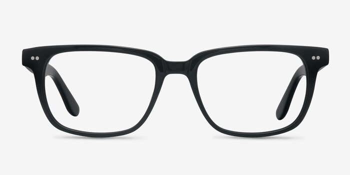 Pacific Black Acetate Eyeglass Frames from EyeBuyDirect